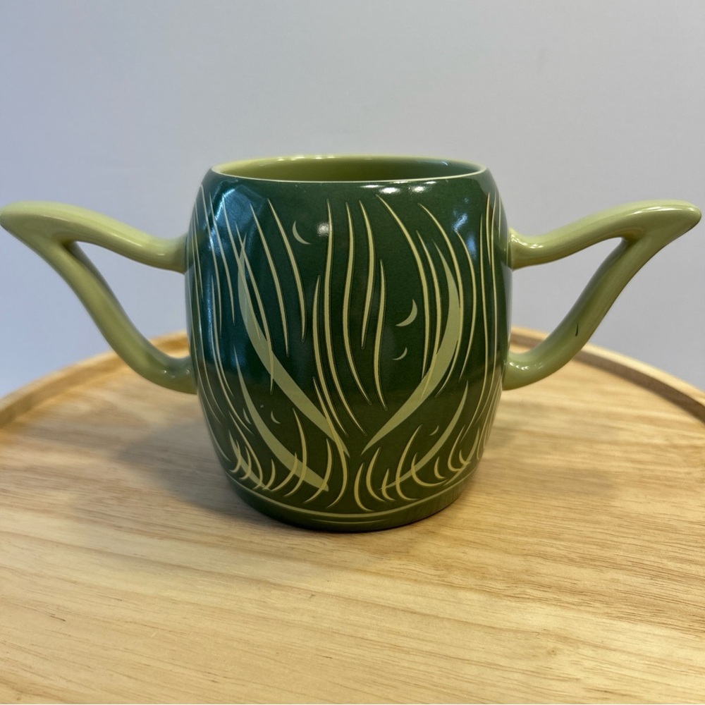 Disney Store Large Yoda Coffee Mug Cup w/ Ear Handles 20oz - Picture 3 of 6